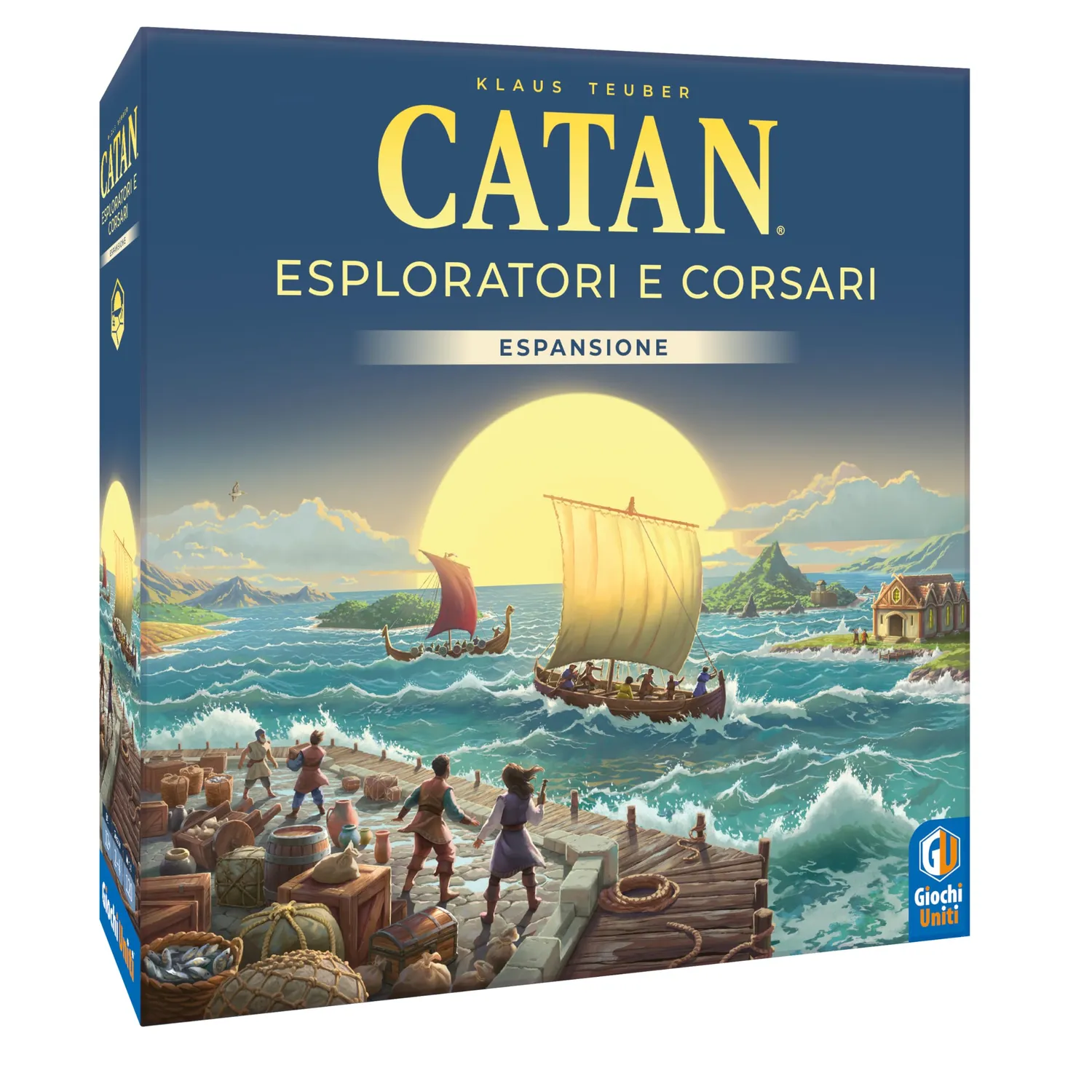 Catan Relaunch Città e Cavalieri espansione 3-4 giocatori