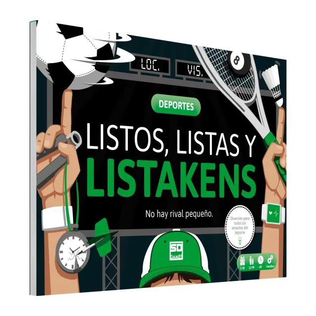 SD Games Listos Listas Listakens Deportes gioco parole sport