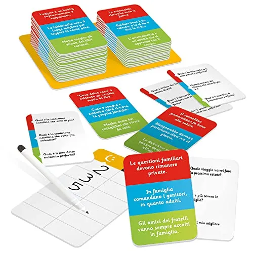 Ludic Parapiglia gioco di società dibattito famiglia 3-8 giocatori