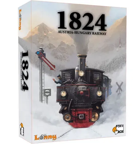 All-Aboard 1824 gioco da tavolo base ferroviario