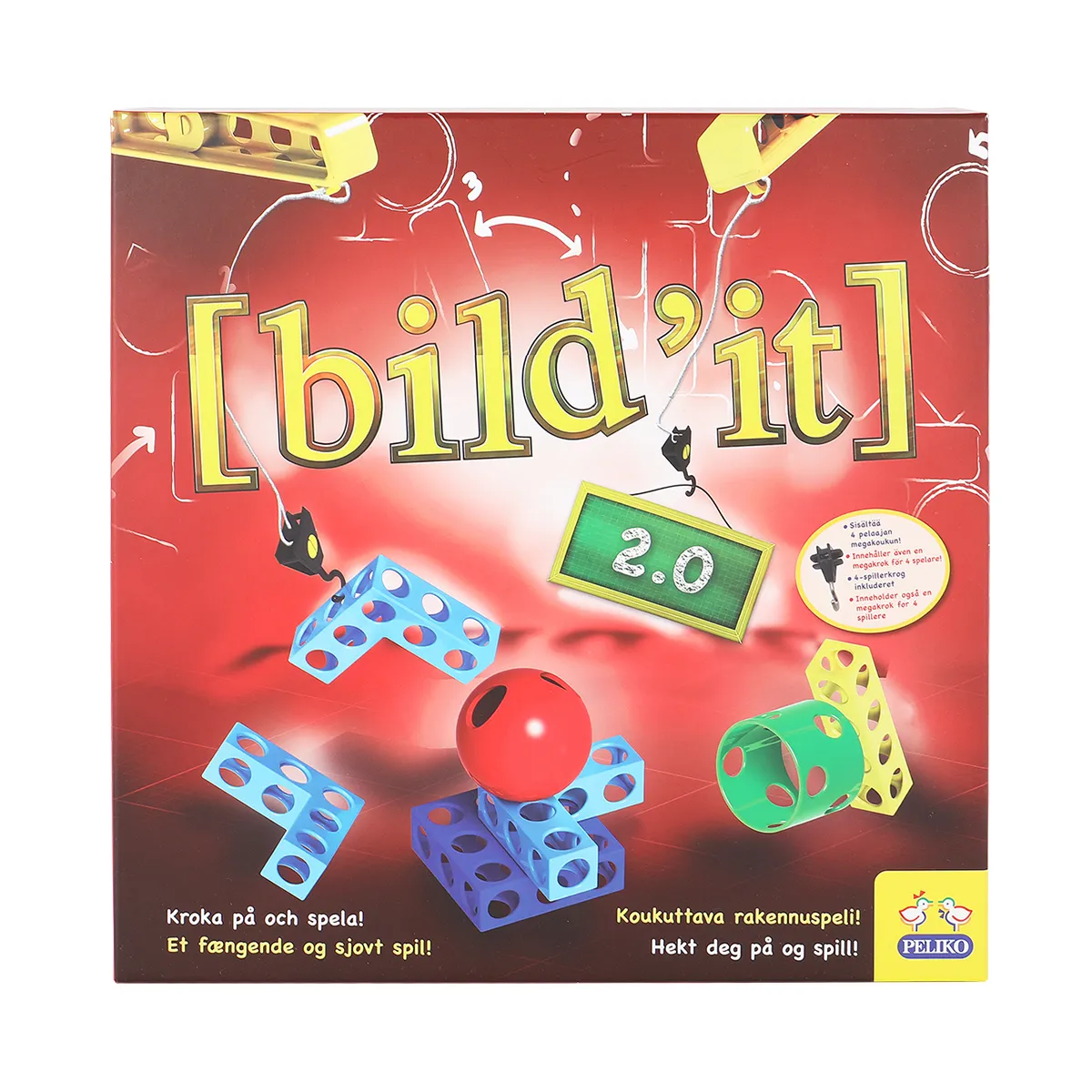 Peliko Bild It 2.0 gioco di costruzione famiglia rapido