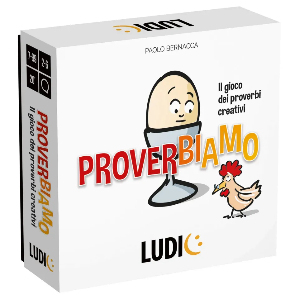 Ludic Proverbiamo gioco di società proverbi creativi 2-6