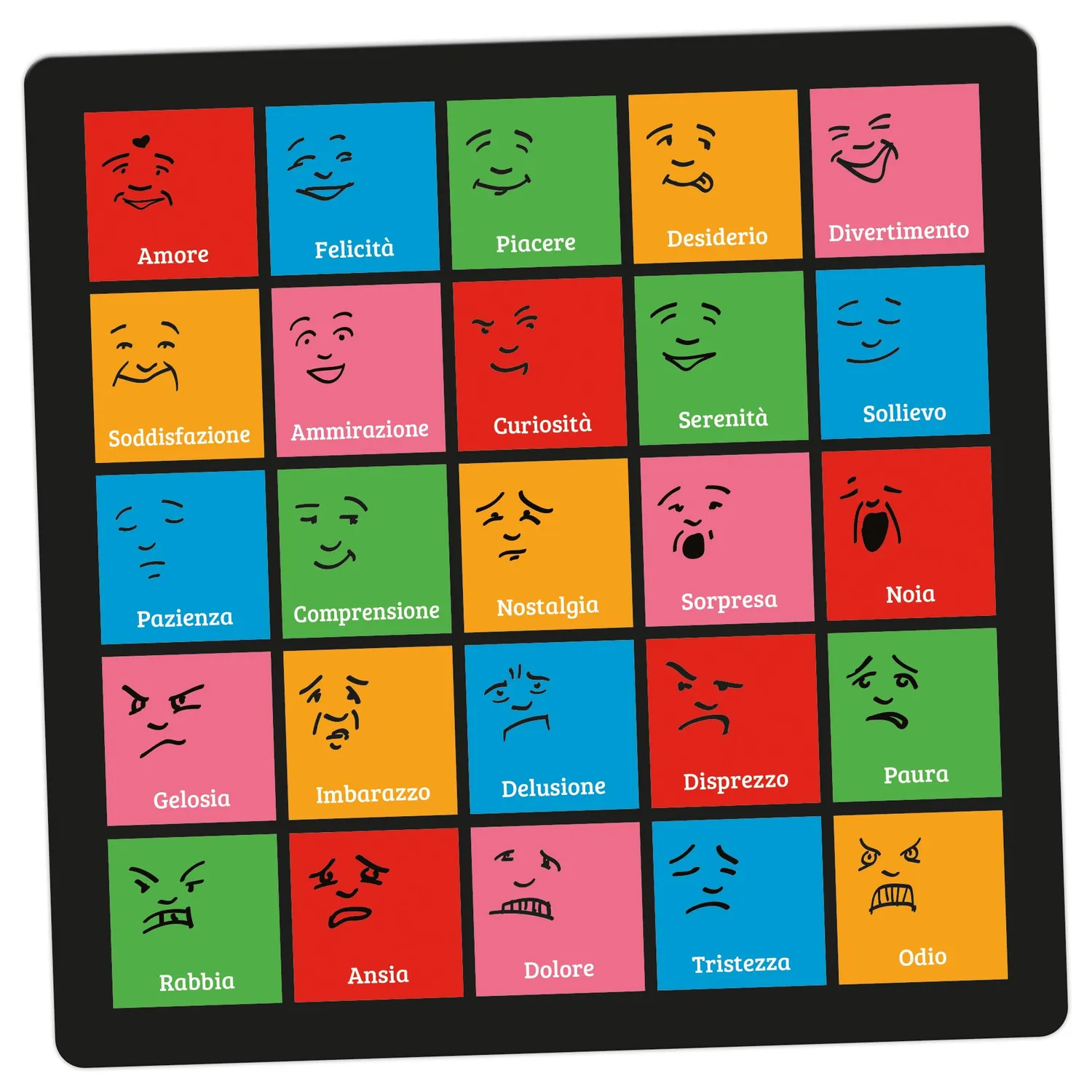 Ludic Feeling gioco di societa emozioni multicolore