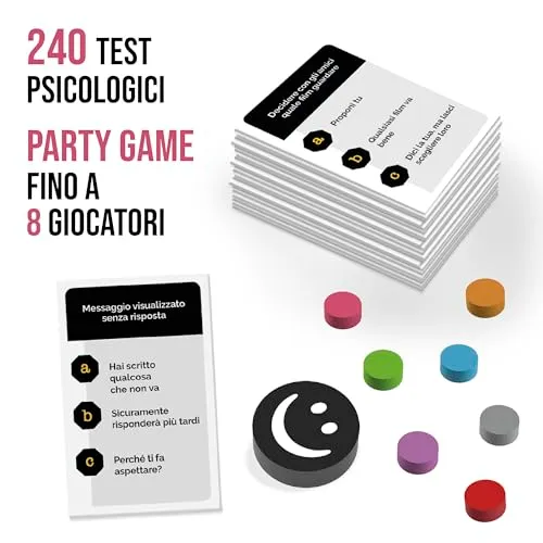 Ludic Ma Chi Sei IT53528 gioco società psicologico 4-8 giocatori