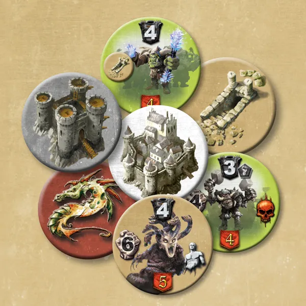 SD Games Mage Knight Edizione Definitiva gioco tavolo