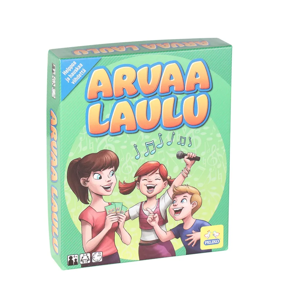 Peliko Arvaa Laulu gioco di carte quiz musicale famiglia