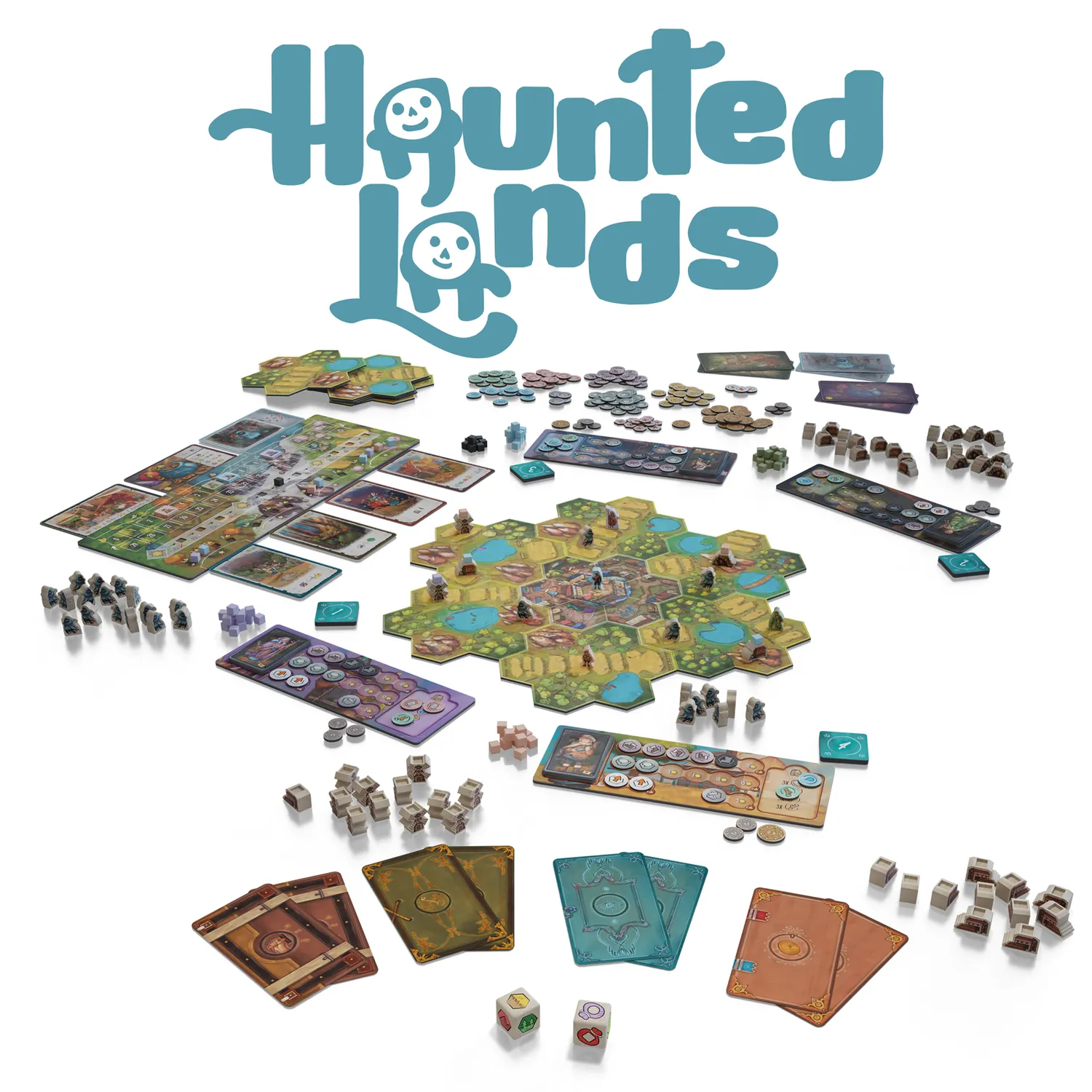 SD Games Haunted Lands gioco tavolo 2-4 giocatori 60 min
