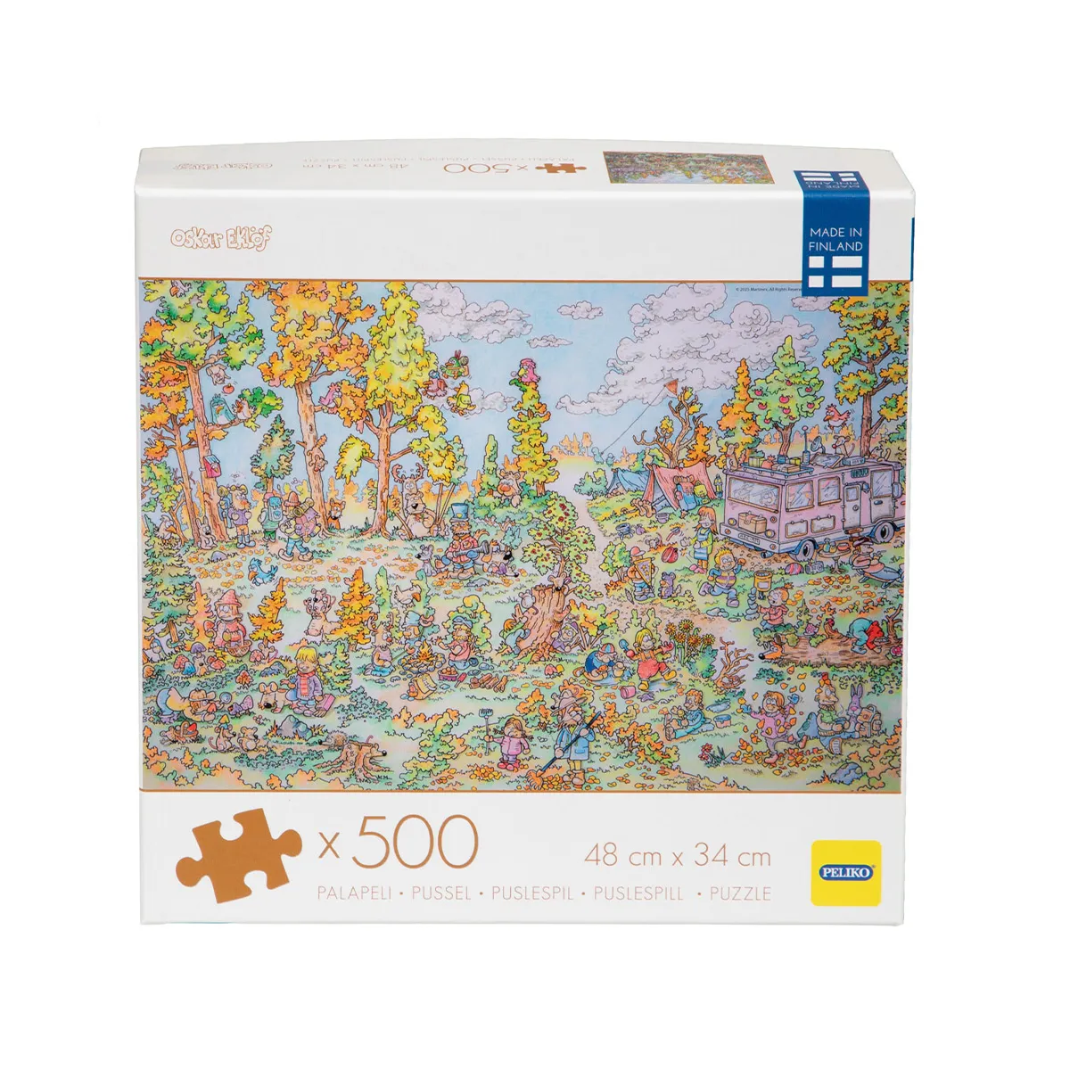 Peliko Oskar Eklöf Syksy puzzle 500 pezzi autunno