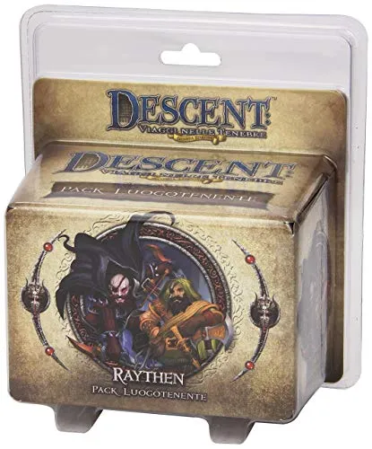 Descent Seconda Edizione Raythen pack espansione eroe