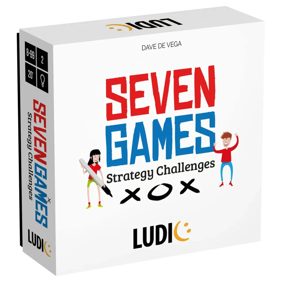 Ludic Seven Games Strategia MU25916 gioco di società 2 giocatori
