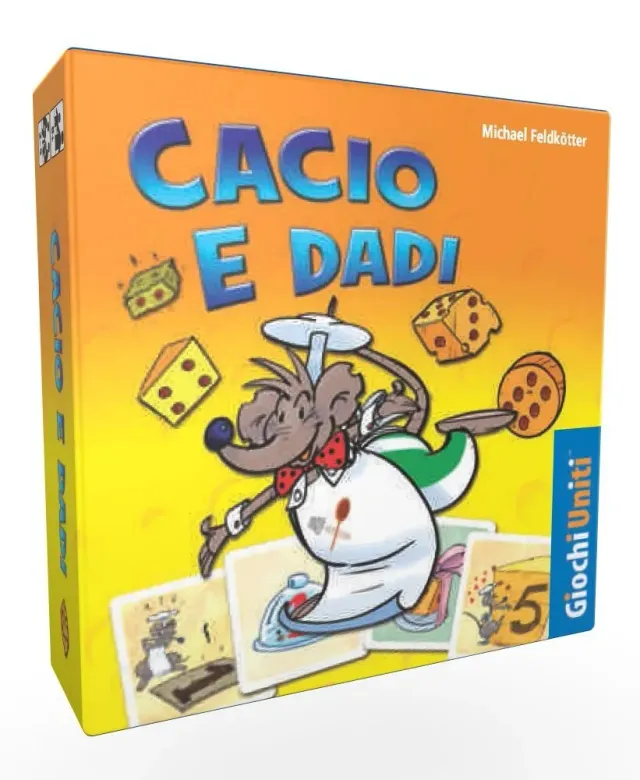 Giochi Uniti Cacio e Dadi GU376 gioco di dadi famiglia italiano