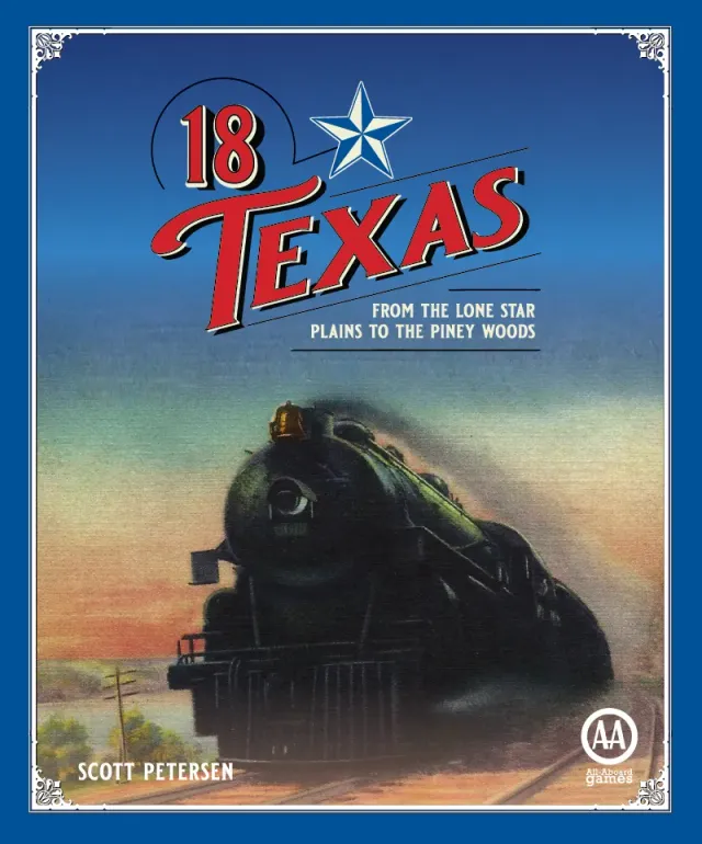 All-Aboard Games 18Texas gioco da tavolo ferroviario Texas