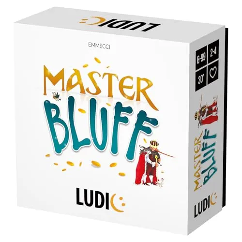 Ludic Masterbluff Chi Sta Mentendo MU27460 gioco bluff 3-5 giocatori