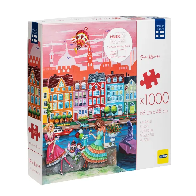 Peliko Kööpenhamina puzzle 1000 pezzi 68x48 cm