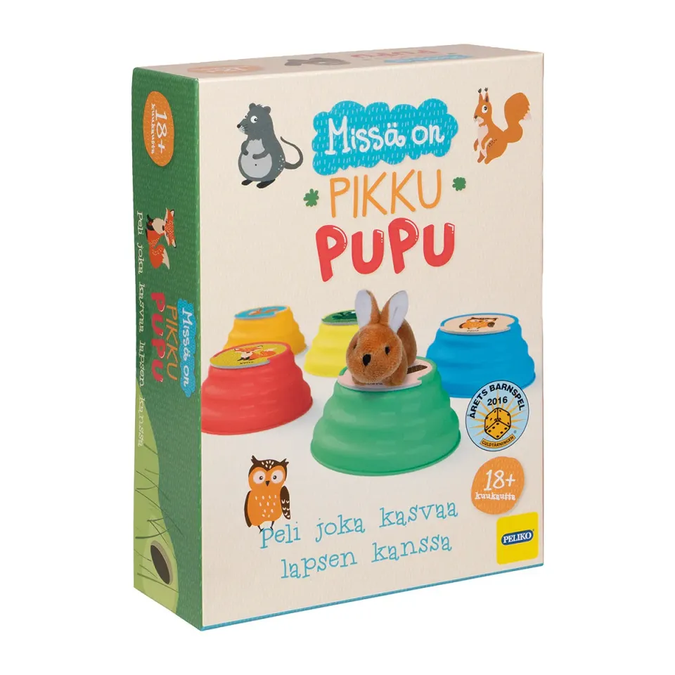 Peliko Pikku Pupu gioco bambini 18 mesi nascondino