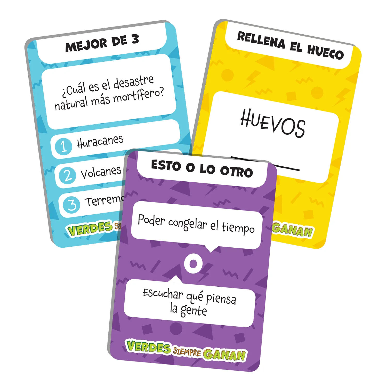 SD Games Verdes Siempre Ganan party game squadre