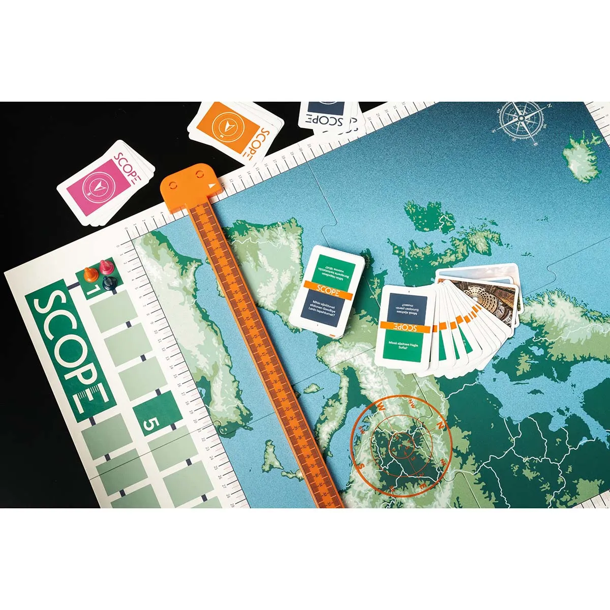 Peliko Scope gioco quiz su mappa edizione finlandese