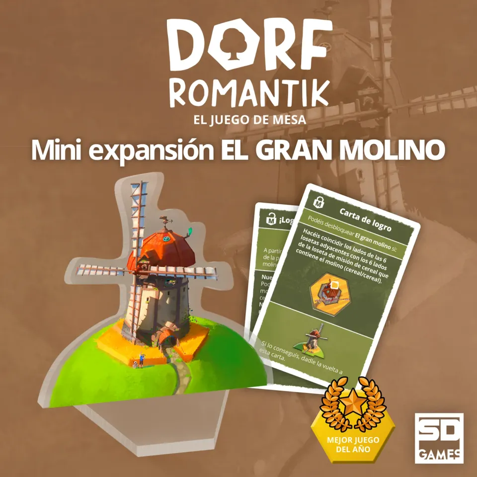 SD Games Dorfromantik El Gran Molino espansione mulino