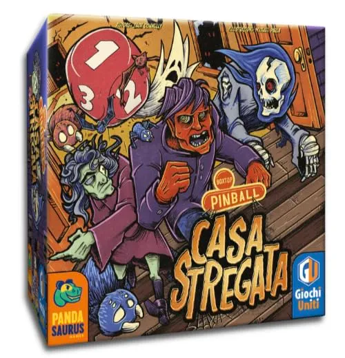Giochi Uniti BoxTop PinBall Casa Stregata flipper 2-4 giocatori