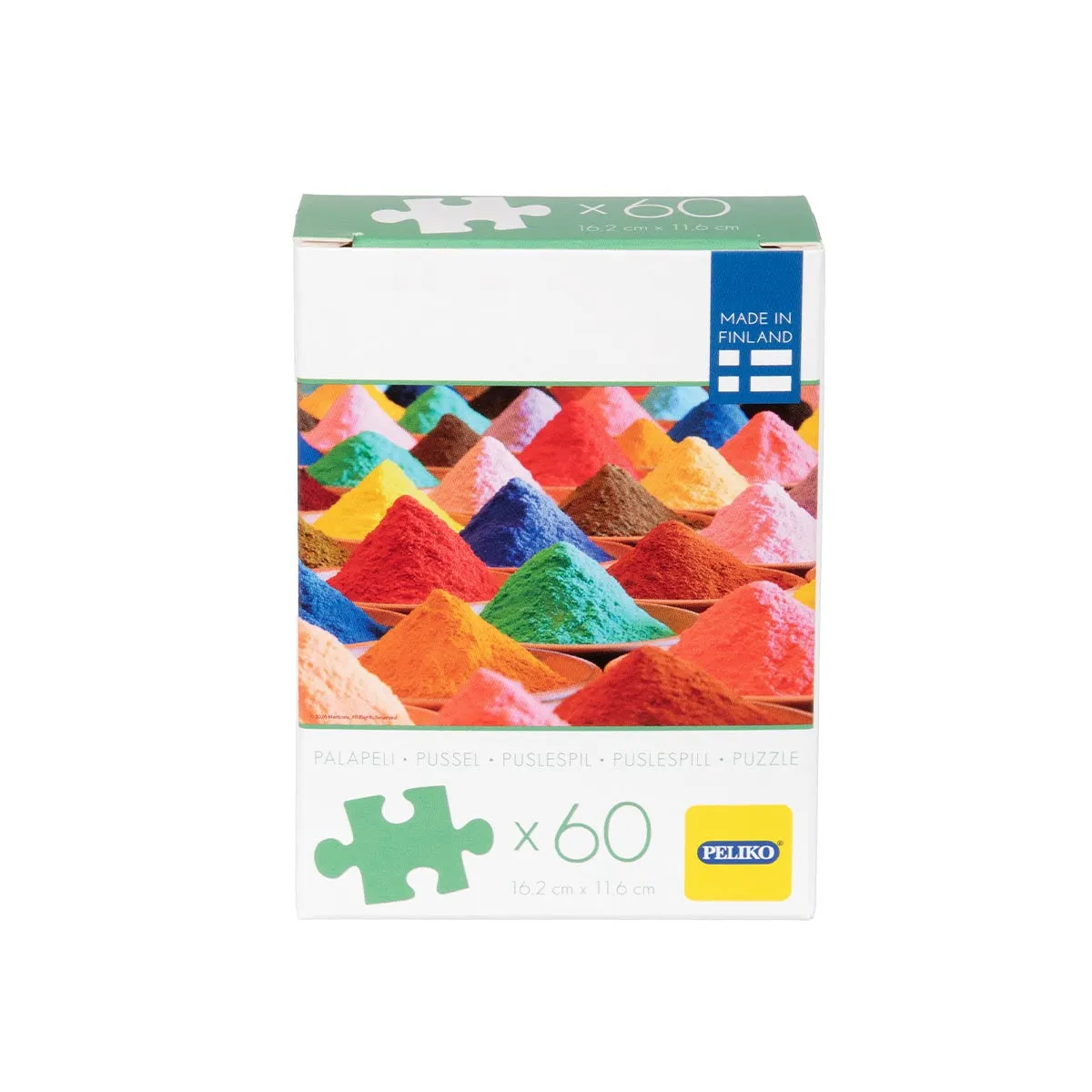 Peliko Minipuzzle 60 pezzi Mercato Polveri puzzle