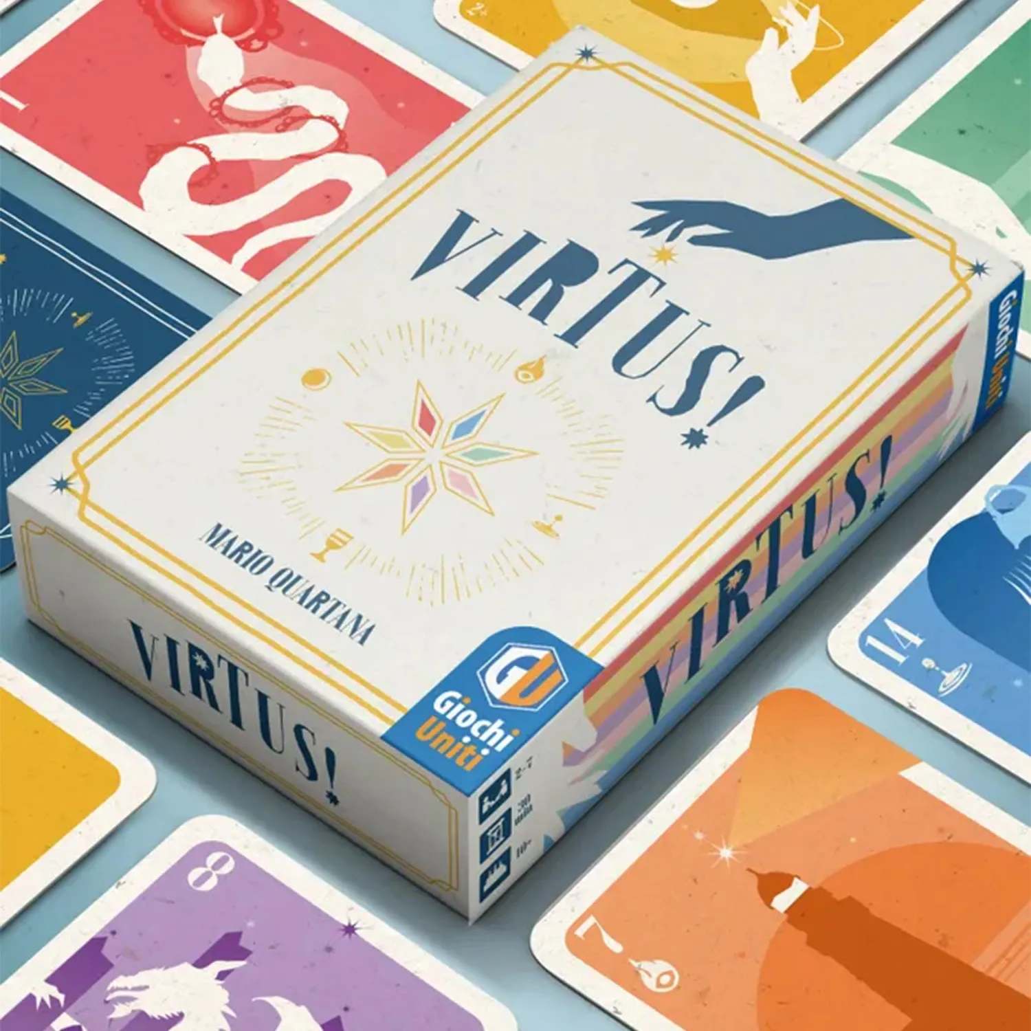 Giochi Uniti Virtus! gioco da tavolo carte 2-7 giocatori