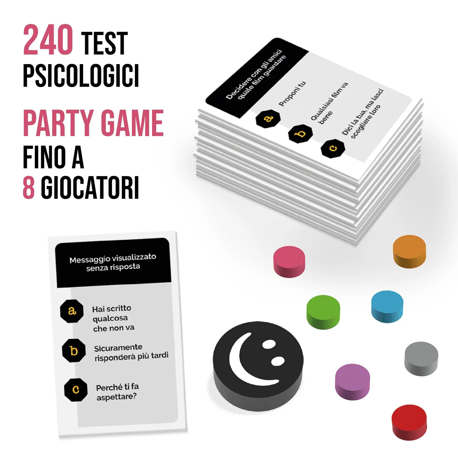 Ludic Ma Chi Sei IT53528 gioco società psicologico 4-8 giocatori