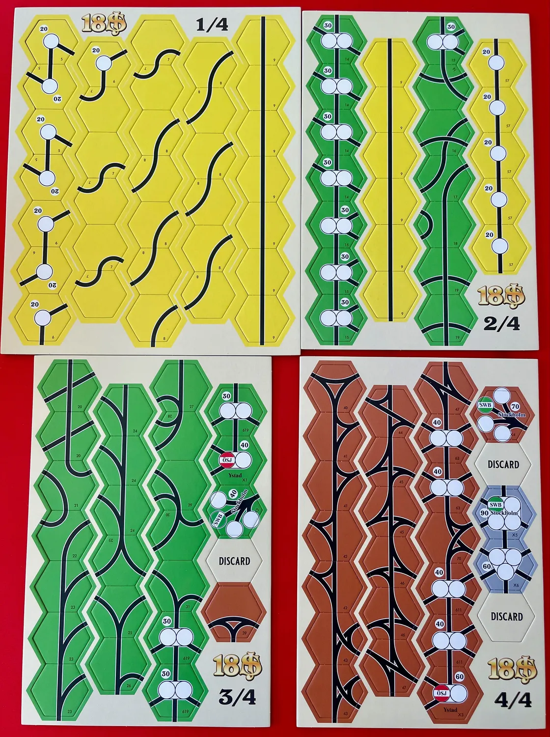 All-Aboard Games 18SJ Railways Frozen North gioco da tavolo preorder