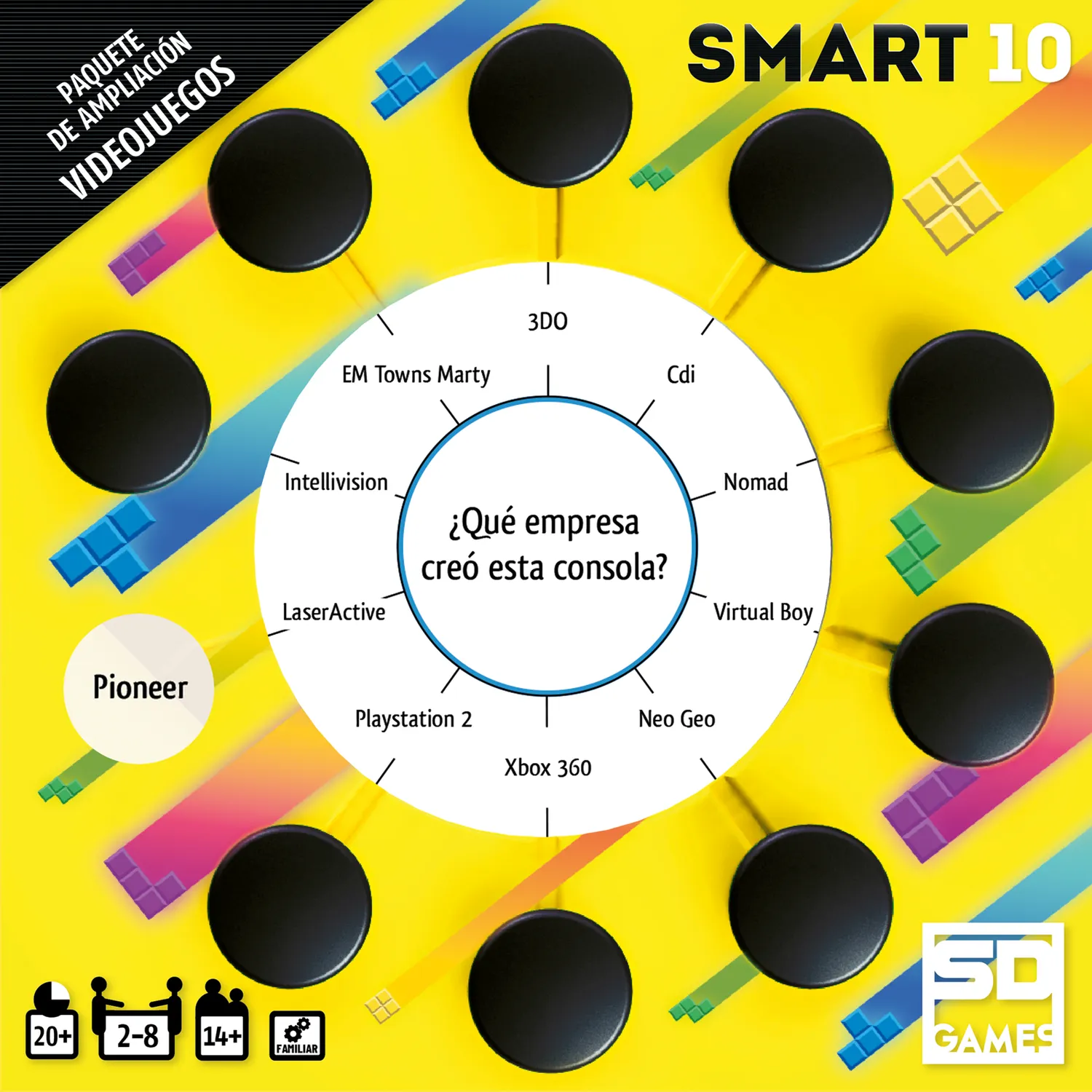 SD Games Smart 10 Videogiochi espansione 50 carte