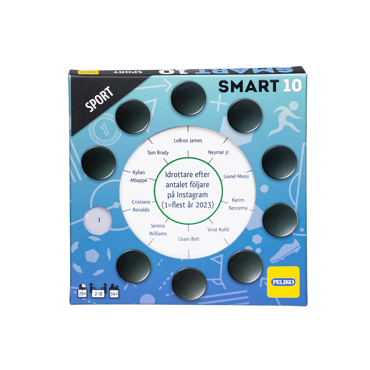 Peliko SMART10 Sport espansione quiz in svedese