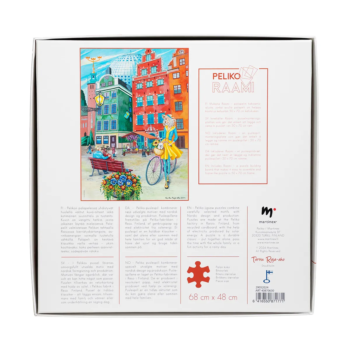 Peliko Tukholma puzzle 1000 pezzi Stoccolma