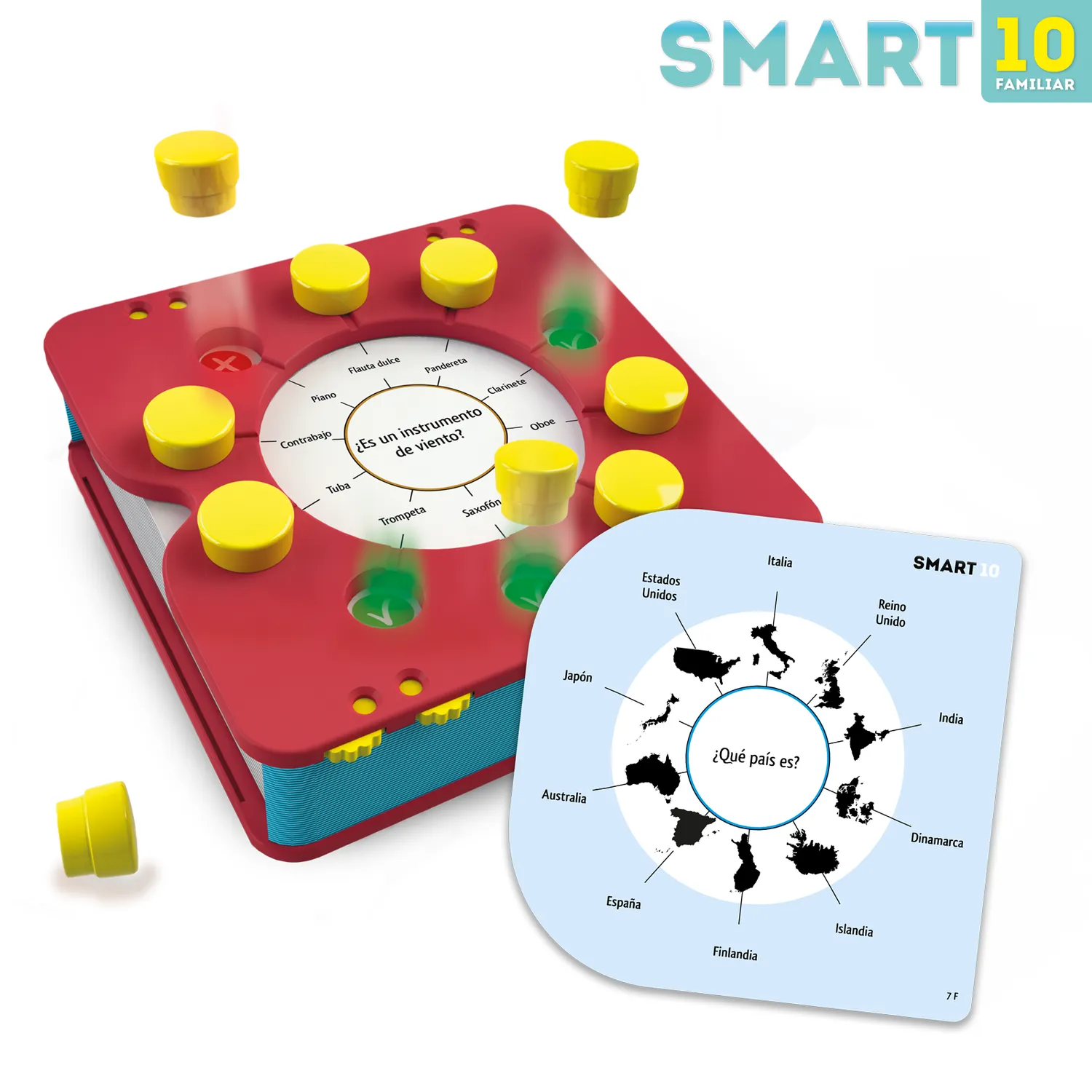 SD Games Smart 10 Familiar quiz 2-8 giocatori