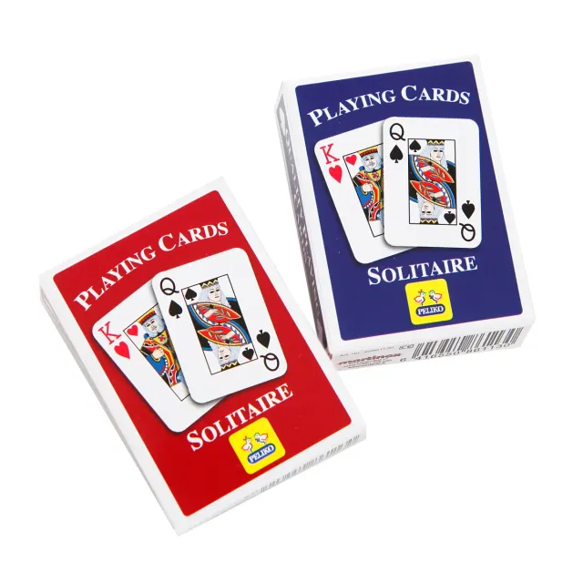 Peliko Pasianssi mazzo di carte 52+4 joker formato piccolo