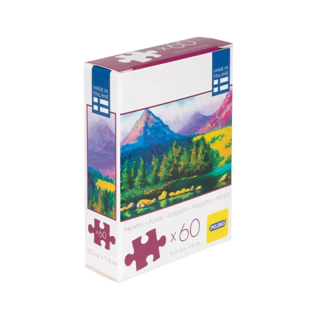 Peliko Minipuzzle Montagna puzzle 60 pezzi
