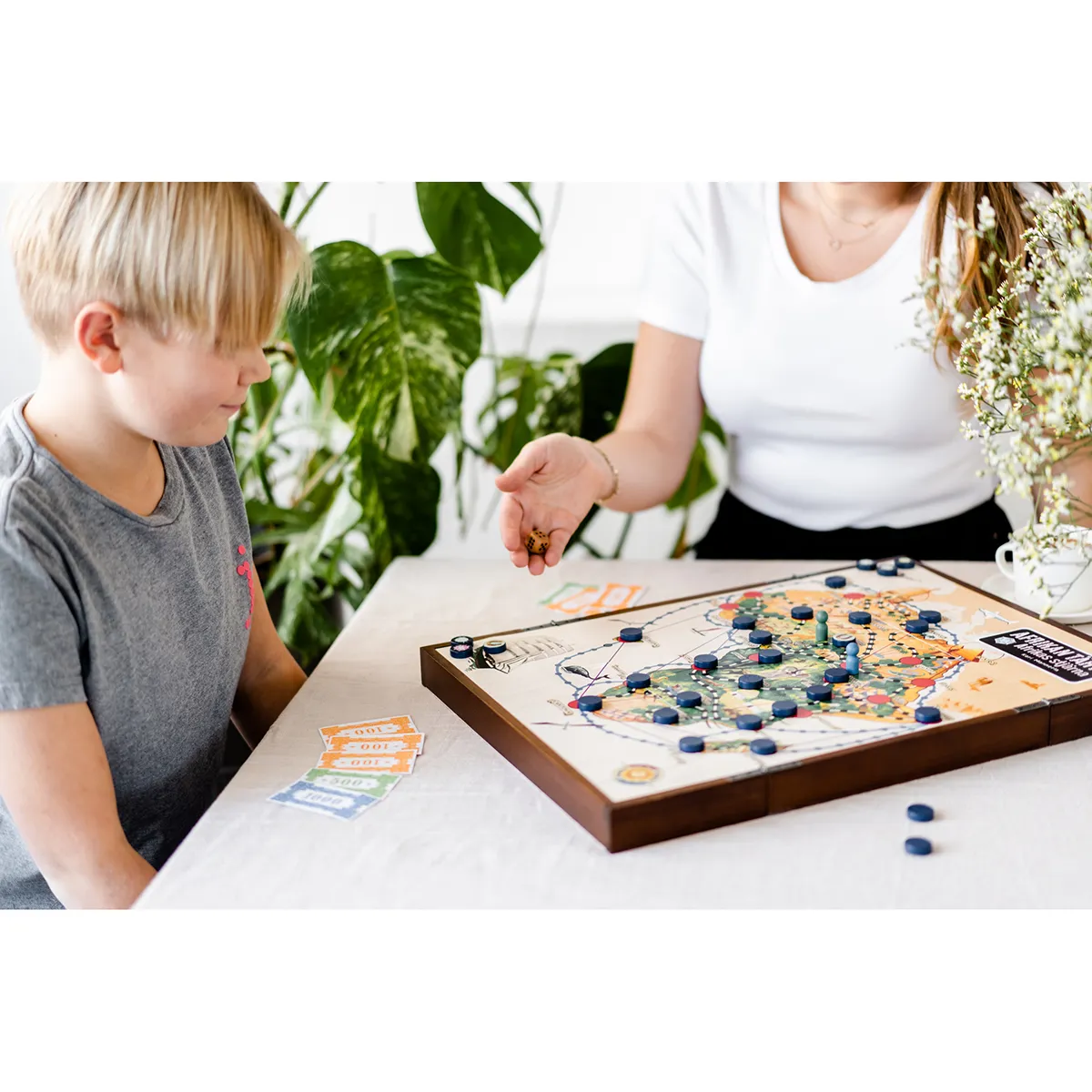 Peliko Afrikan Tähti gioco da tavolo legno massello