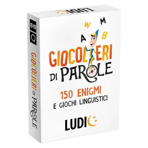 Ludic Giocolieri di Parole IT51135 gioco di società viaggio