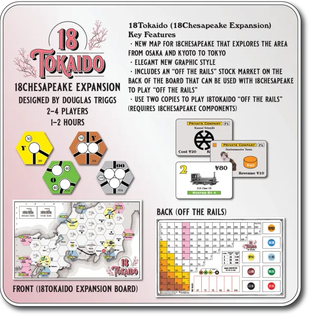 All-Aboard Games 18Tokaido espansione 18Chesapeake international