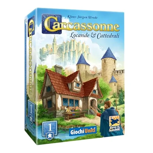 Giochi Uniti Carcassonne Locande e Cattedrali 1 espansione