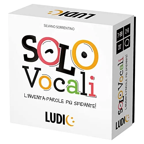 Ludic Solo Vocali gioco di parole 2-6 giocatori