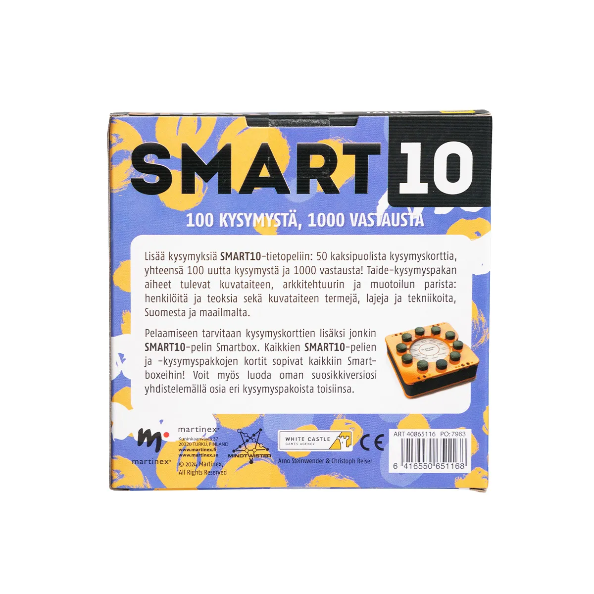 Peliko SMART10 Arte espansione quiz 100 domande