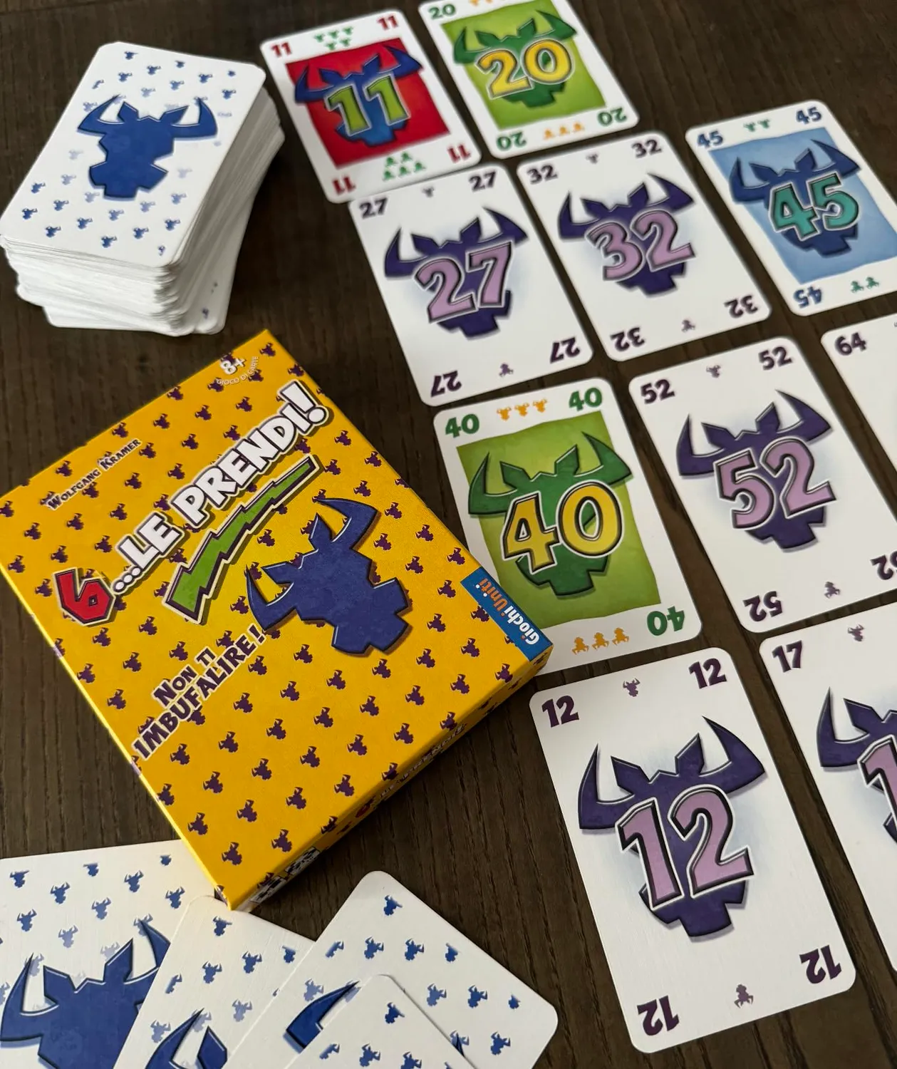 6 Le Prendi GU805 gioco di carte 2-10 giocatori italiano