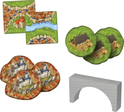Giochi Uniti Carcassonne Revival Castelli e Ponti 8 espansione italiana
