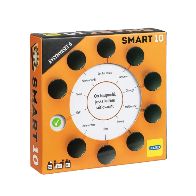 Peliko SMART10 Kysymykset 6 quiz 100 carte cultura generale