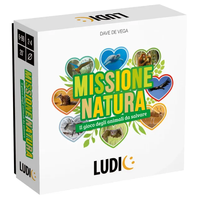 Ludic Missione Natura IT27576 gioco società animali 2-4