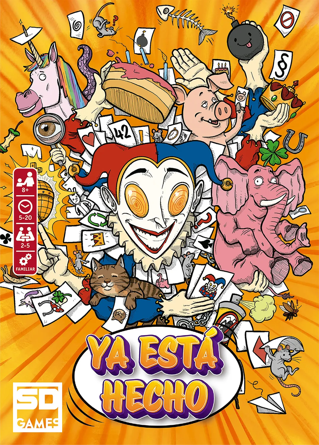 SD Games Ya Está Hecho gioco di carte party assurdo