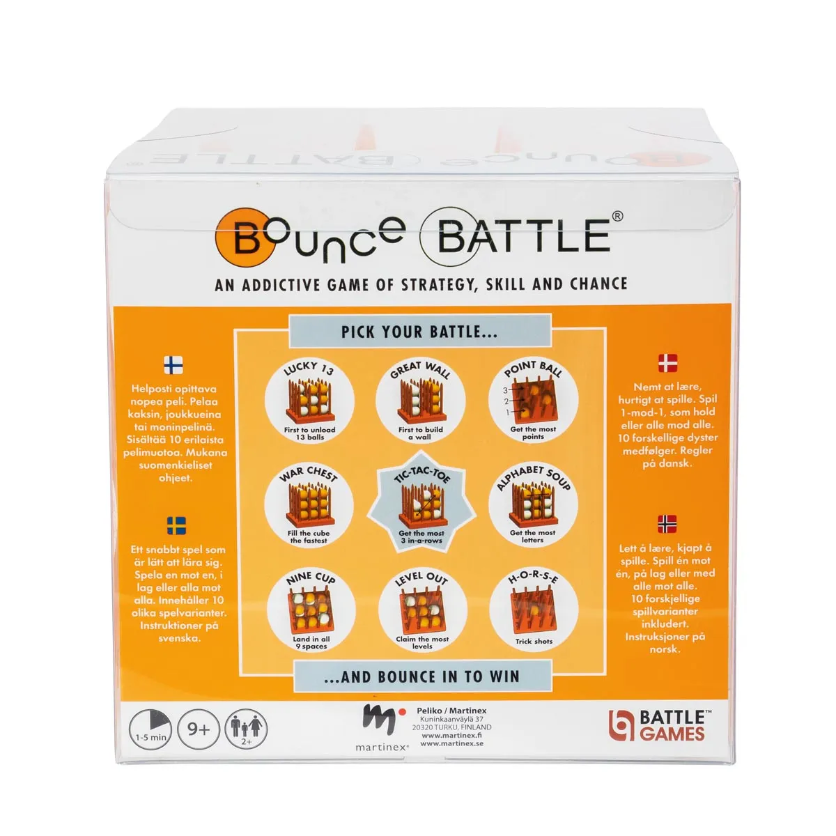 Peliko Bounce Battle gioco party rimbalzo 10 modalità