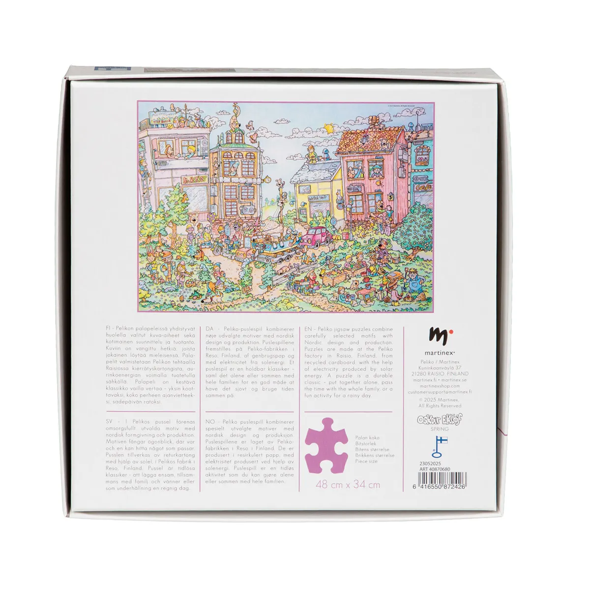 Peliko Oskar Eklöf Kevät puzzle 500 pezzi primavera