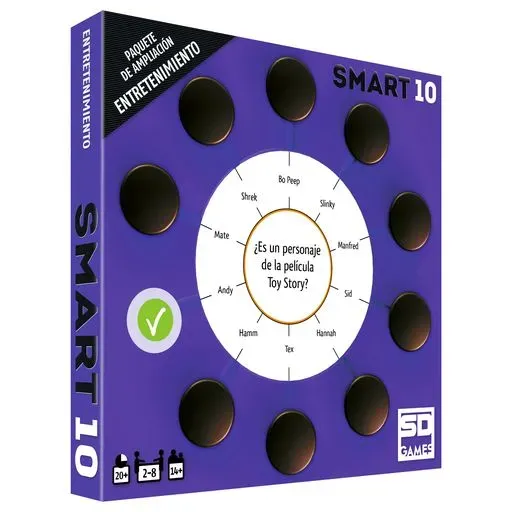SD Games Smart 10 Intrattenimento espansione 50 carte