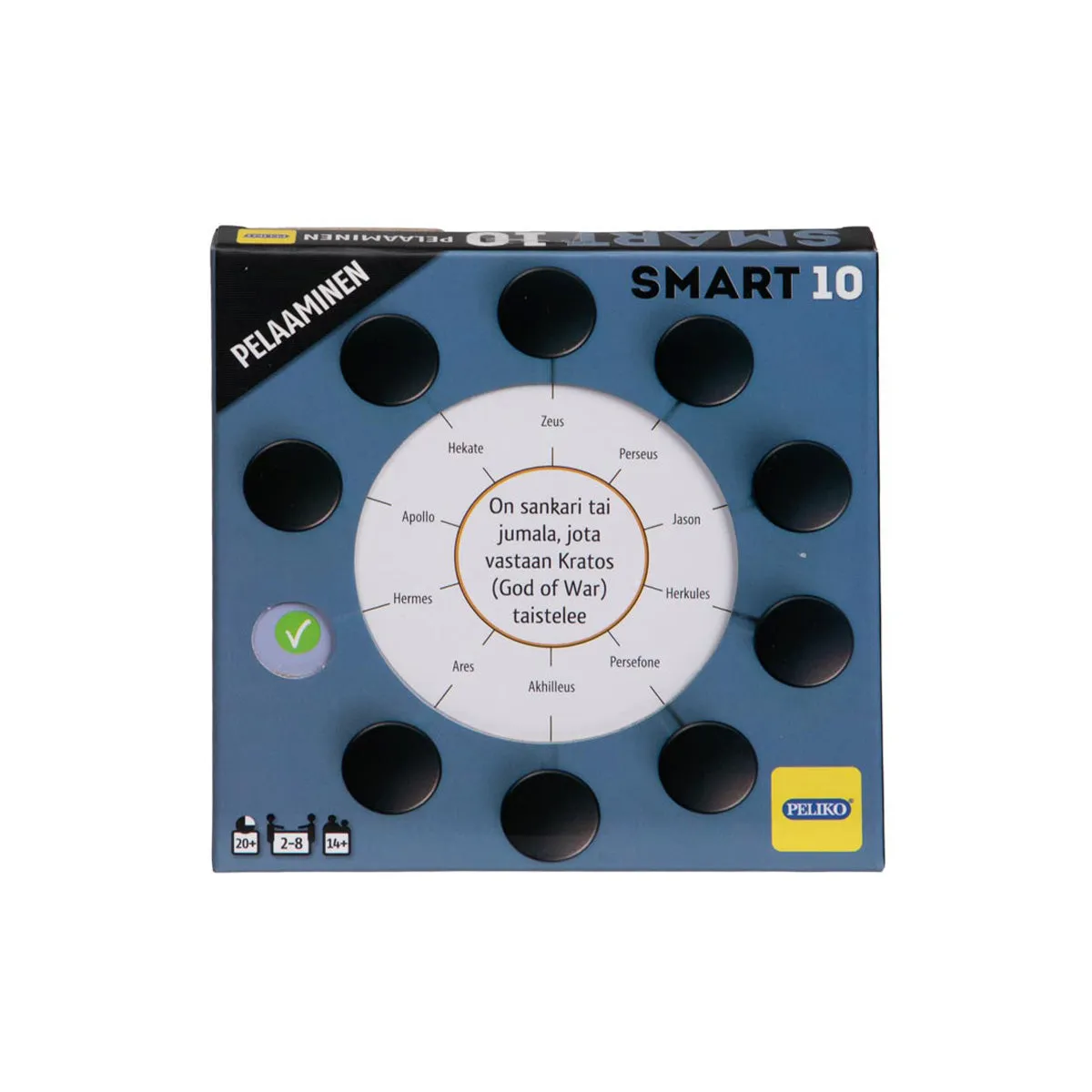 Peliko SMART10 Pelaaminen quiz 50 carte videogiochi
