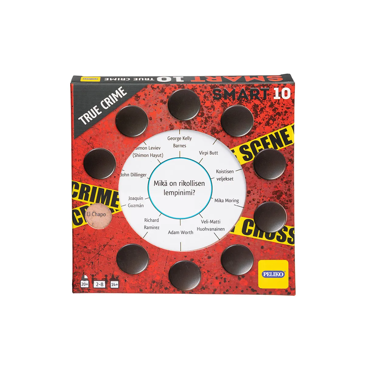 Peliko Smart10 True Crime espansione quiz 50 carte