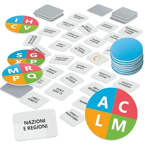 Ludic Duetto Nomen gioco di parole scatola piccola 2-6 giocatori